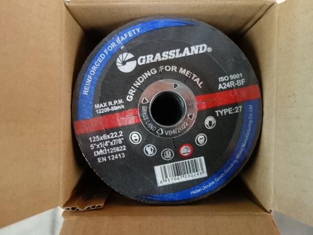 Type 27 180x6.0x22.23mm Metal Cut Off Wheel For Angle Grinder