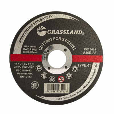 Fast and Clean Cutting with 115mm  Inox Grinding Discs for Stainless Steel and Non-ferrous Metals Applications Contaminant Free