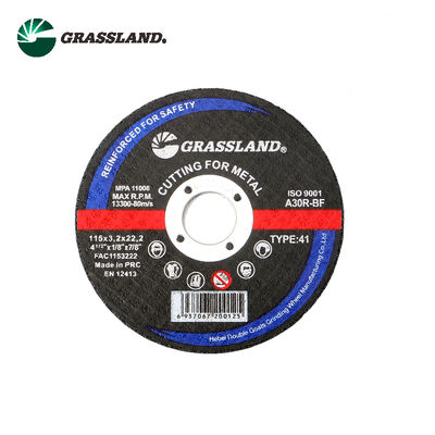 GRASSLAND  4.5"Metal Cutting Discs 115mm X 3.0mm X 22.2mm for Contaminant-Free Cutting of Stainless Steel