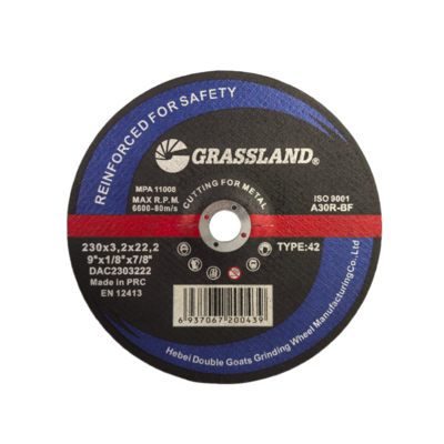 9" 230mm X 3.2mm X 22.2mm Stainless Steel Cutting Discs Angle Grinder Using EN 12413