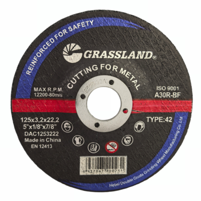 5 Inch Cut Off Angle Grinder Thin Cutting Disc 5" X 1/8" X 7/8" ISO
