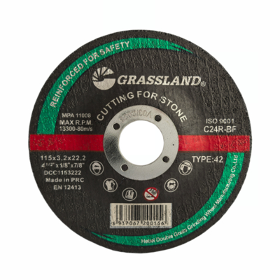 4.5 " Stone Cutting Discs with Multilevel Glass Fiber Mesh and Resin for High Cutting Efficiency