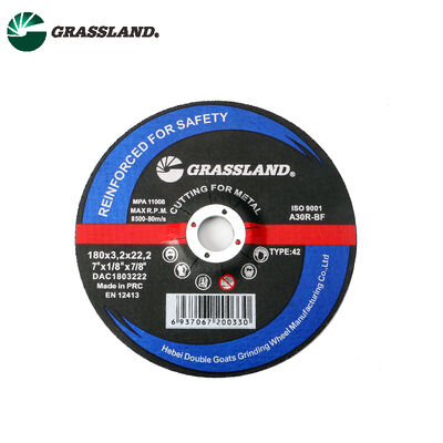 Abrasive Cut Off Wheel 7 Inch 180mm Diameter 3.2mm Thickness Suitable for Angle Grinder with Maximum Operating Speed 12200 RPM