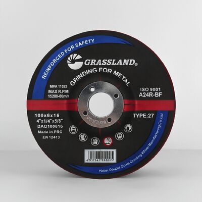 Metal Grinding Discs 100mm Diameter Resin Bonded Wheels Suitable for Angle Grinder in Metal Fabrication and Maintenance