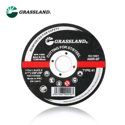 115X1X22.2, Thinner Design GRASSLAND 115mm Cutting Wheel for Faster and Cleaner Cuts on Steel and Stainless Steel INOX
