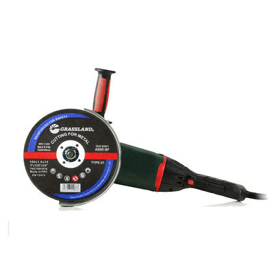 4 inch Metal Grinding Discs for Straight and Chip-Free Cuts 100mm x 1mm x 16mm Continuous Wheel Blade Tough Aluminum Oxide Abrasive 80 m/s