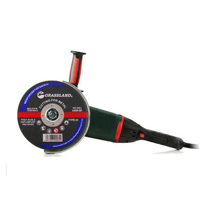 115 X 1 X 22.2 MM Metal Grinding Discs with Multilevel Glass Fiber Mesh and Resin Bonded Material