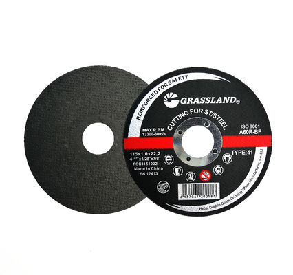 115X1X22.2, Thinner Design GRASSLAND 115mm Cutting Wheel for Faster and Cleaner Cuts on Steel and Stainless Steel INOX