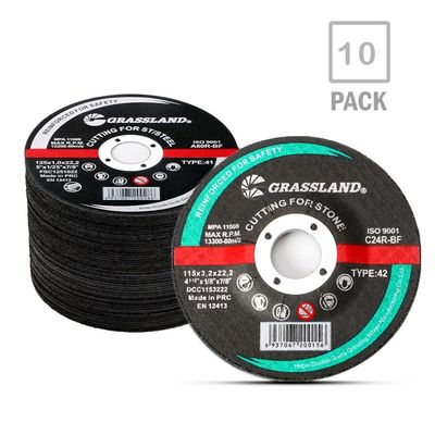 4.5 " Stone Cutting Discs with Multilevel Glass Fiber Mesh and Resin for High Cutting Efficiency