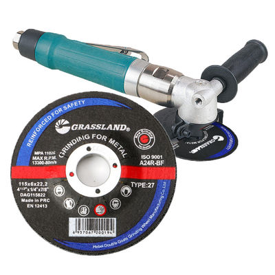 GRASSLAND Metal Grinding Discs 115mm X 6mm X 22.2mm for Precise Vibration-Free Cutting