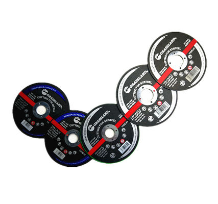 Grassland Abrasive 80M/S Grinder Steel Cutting Disc Wheel 125x6x22 For Carbon Steel